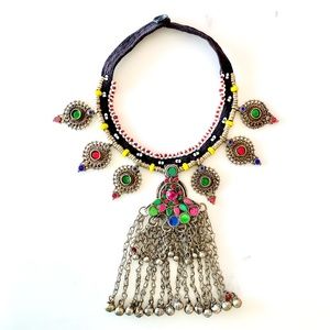 Bib Necklace, Dramatic, Middle Eastern